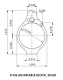 Superlative Arms Adjustable Gas Block - Bleed Off - Solid - Image 8